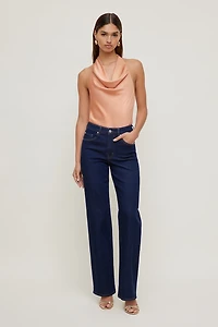 Heidi Stretch High Rise Wide Leg Jeans