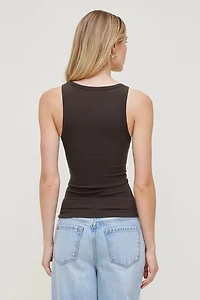 Camisole côtelée Ellie