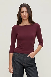 Maude Cotton Spandex T Shirt
