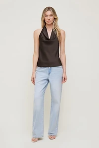 Camila Satin Blouse
