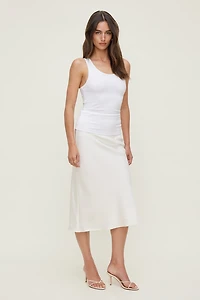 Camisole côtelée Ellie
