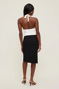 V Neck Halter Top