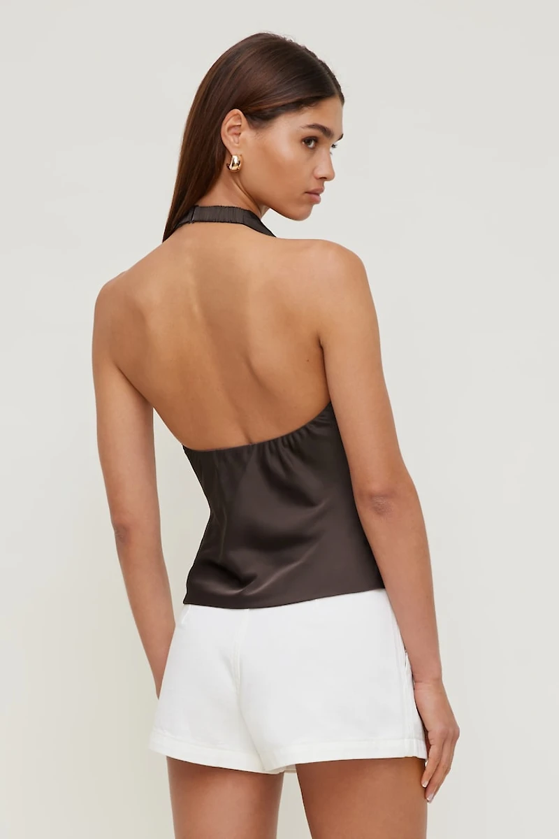 Blouse en satin Camila