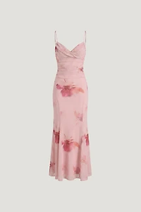 Delphi Mesh Maxi Dress