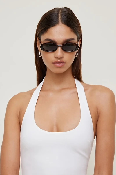 LE SPECS | Outta Love Oval Sunglasses