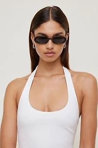 LE SPECS | Outta Love Oval Sunglasses