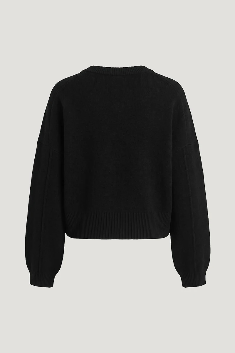 Rylie Balloon Sleeve Sweater