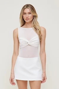 Sheer Mesh Bodysuit