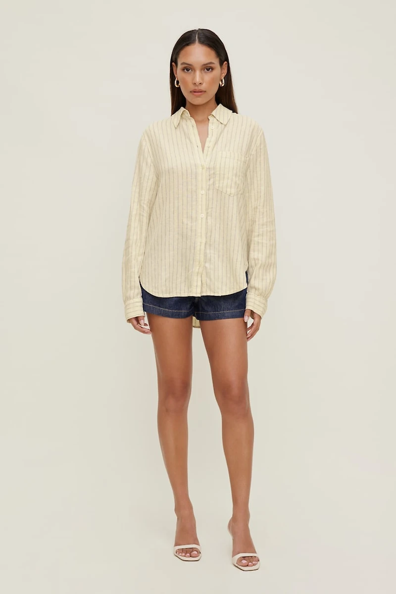 Isla Oversized Linen Shirt