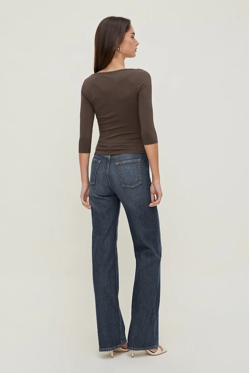 Maude Cotton Spandex T Shirt