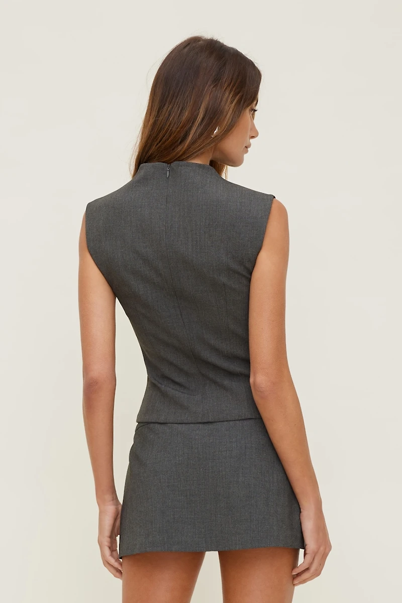 Mock Neck Top