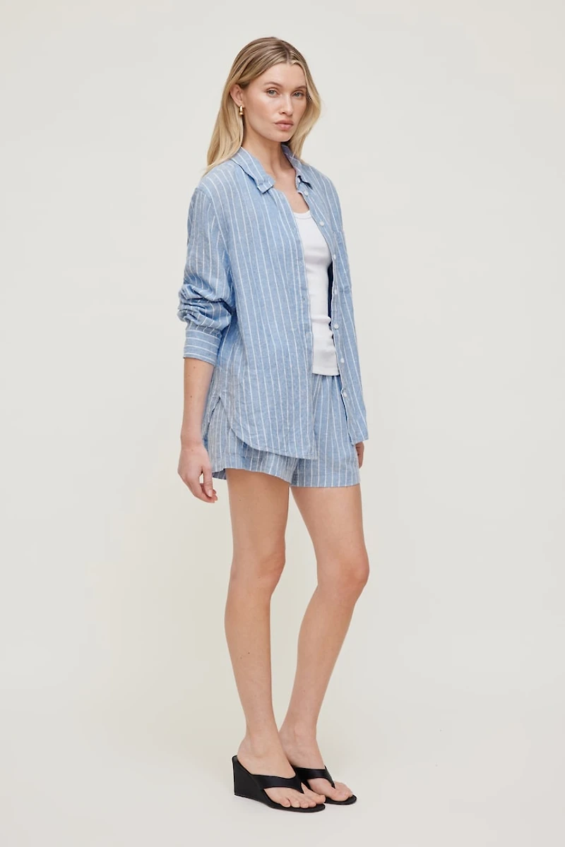 Isla Oversized Linen Shirt