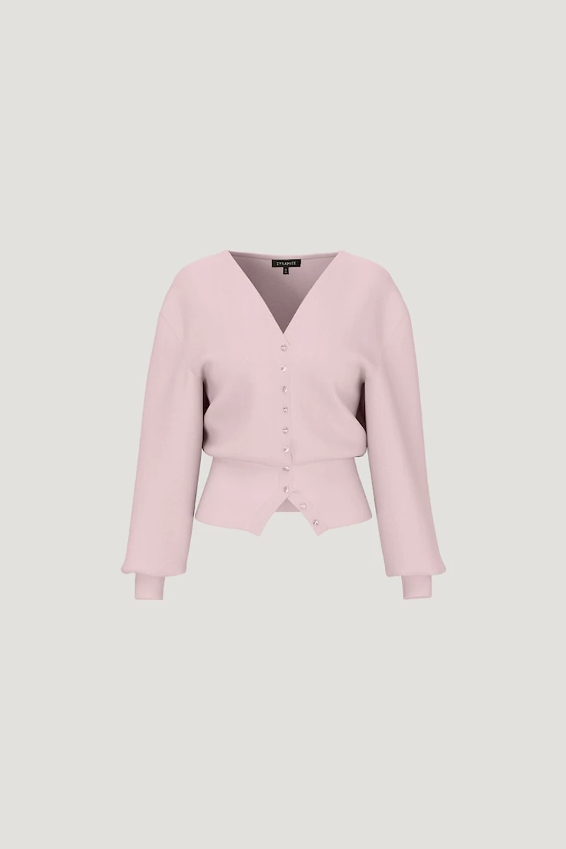 V Neck Cardigan
