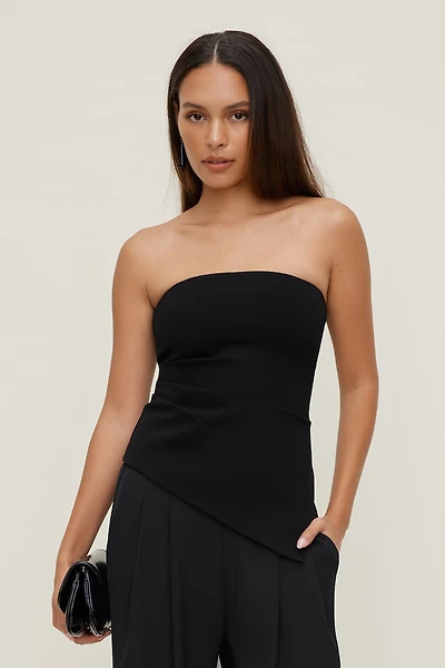 Slit Ponte Tube Top