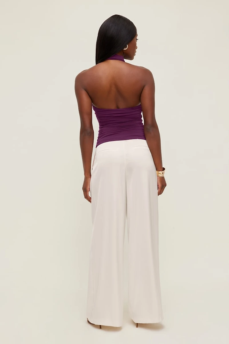 Satin Wide Leg Pants