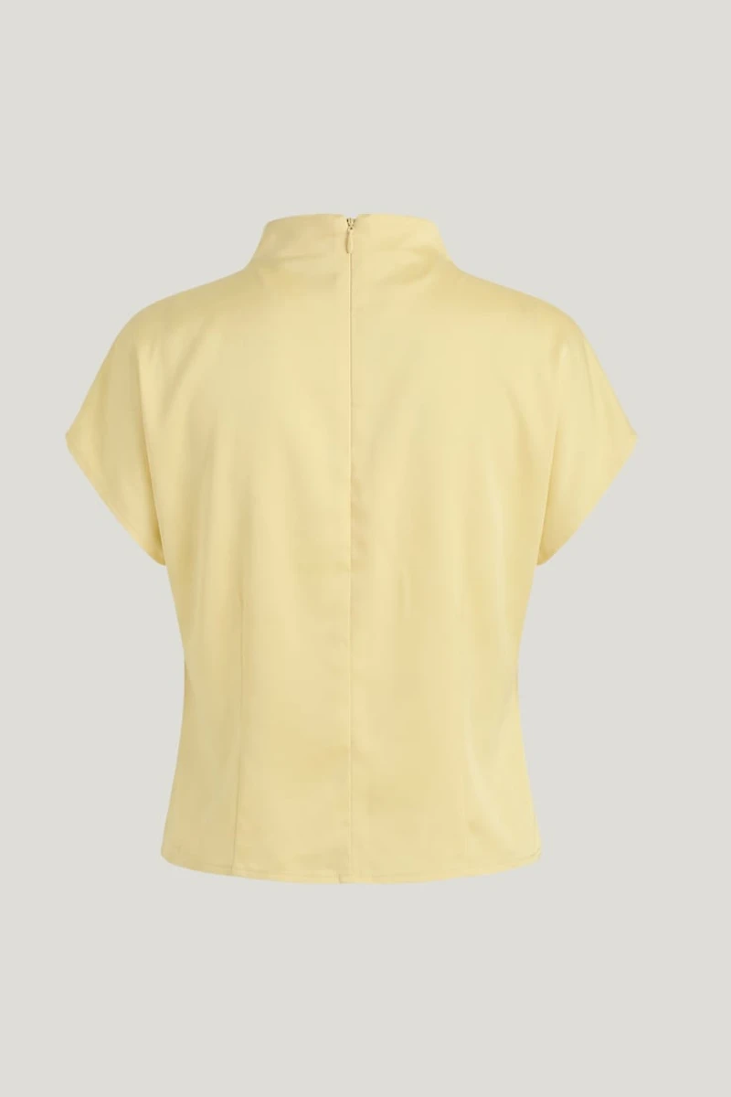 Ella Layered Satin Blouse