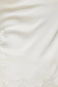 Camisole Madi en satin et dentelle
