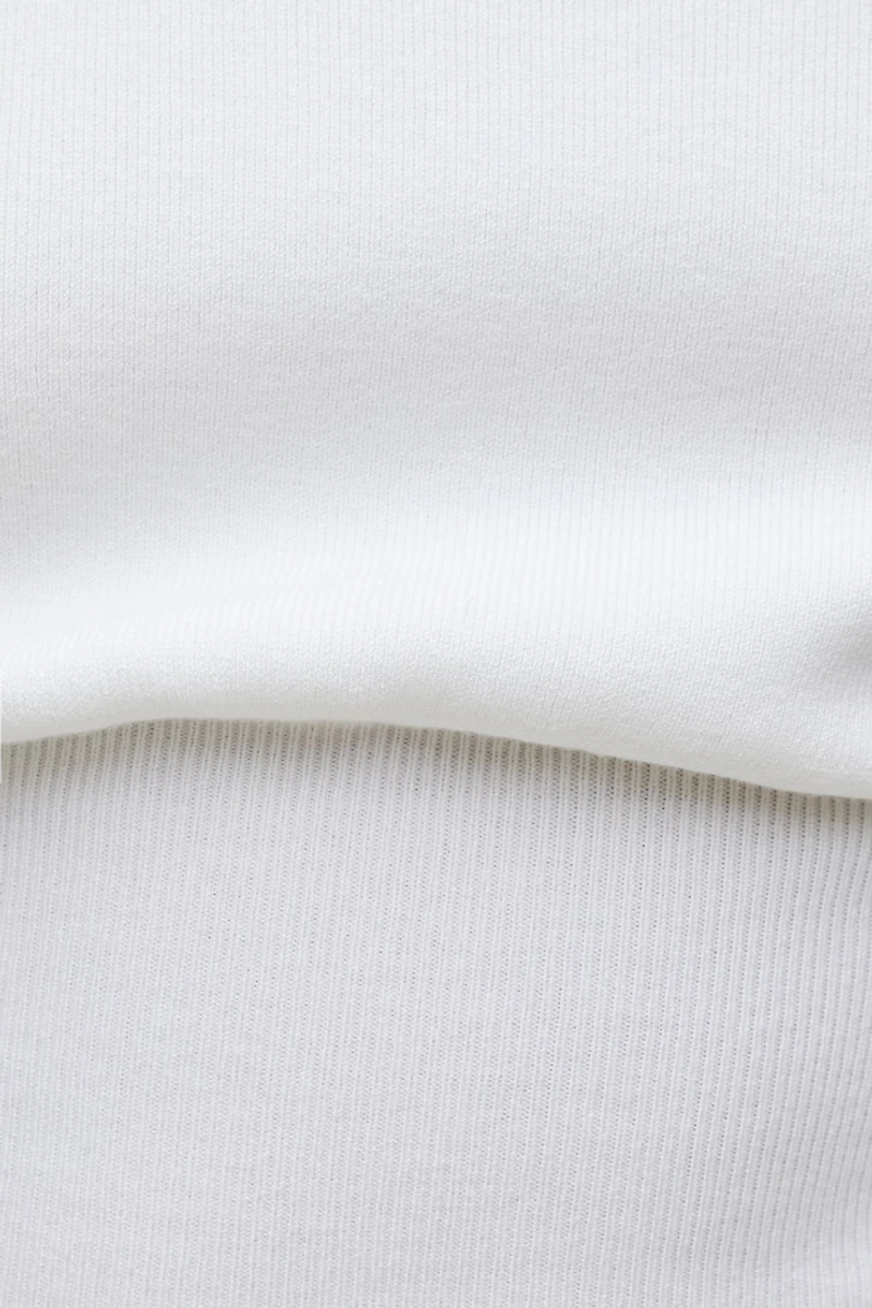 Cinched Boat Neck Sweater