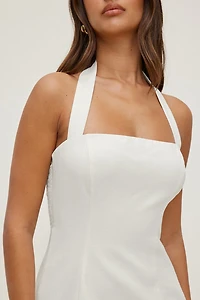 Alaya Linen Mini Dress