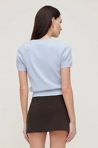Clara Short Sleeve Sweater