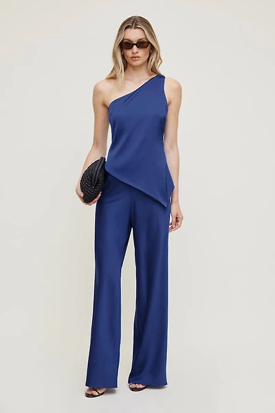 Izzy Wide Leg Satin Pants