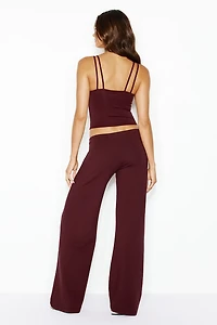 StretchTerry™ Wide Leg Pants