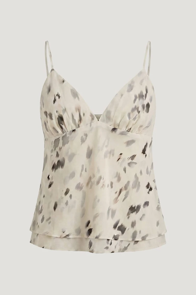 Plunge Babydoll Tank Top