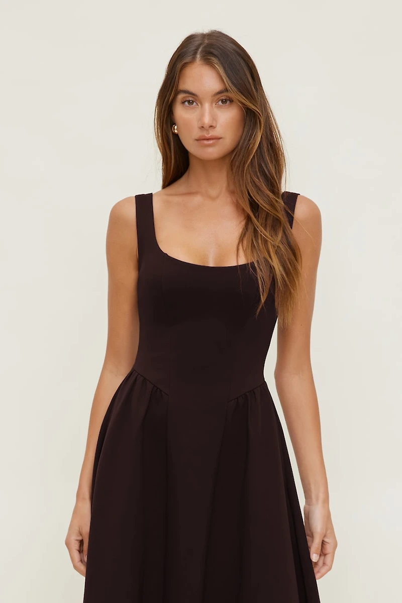 Irina Ponte Midi Dress