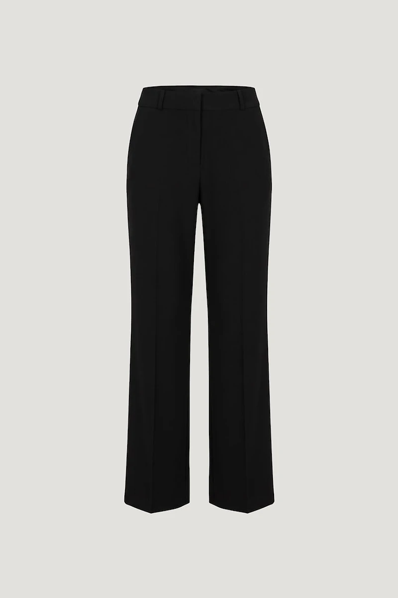 Camelia Crepe Straight Leg Pants
