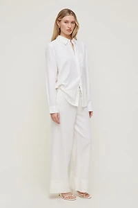 Leo Linen Wide Leg Pants