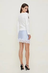 Cardigan à col rond Rebecca