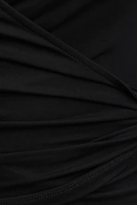 Wrap Long Sleeve Top