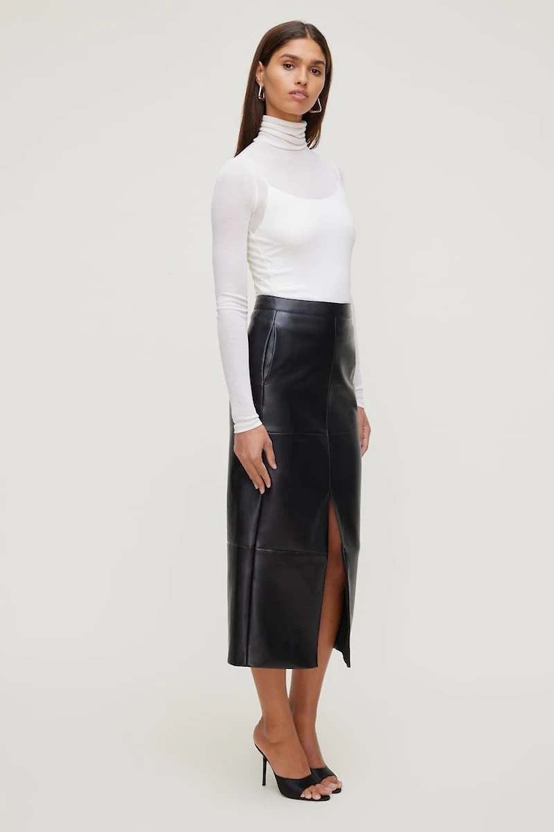 Sheer Layered Cami and Turtleneck