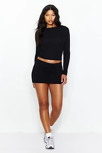 SnatchRib Crewneck Longsleeve Top