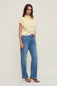 Ella Layered Satin Blouse