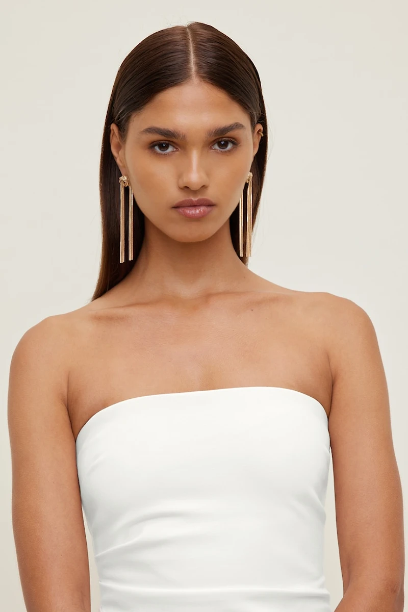 Knotted Fringe Earrings