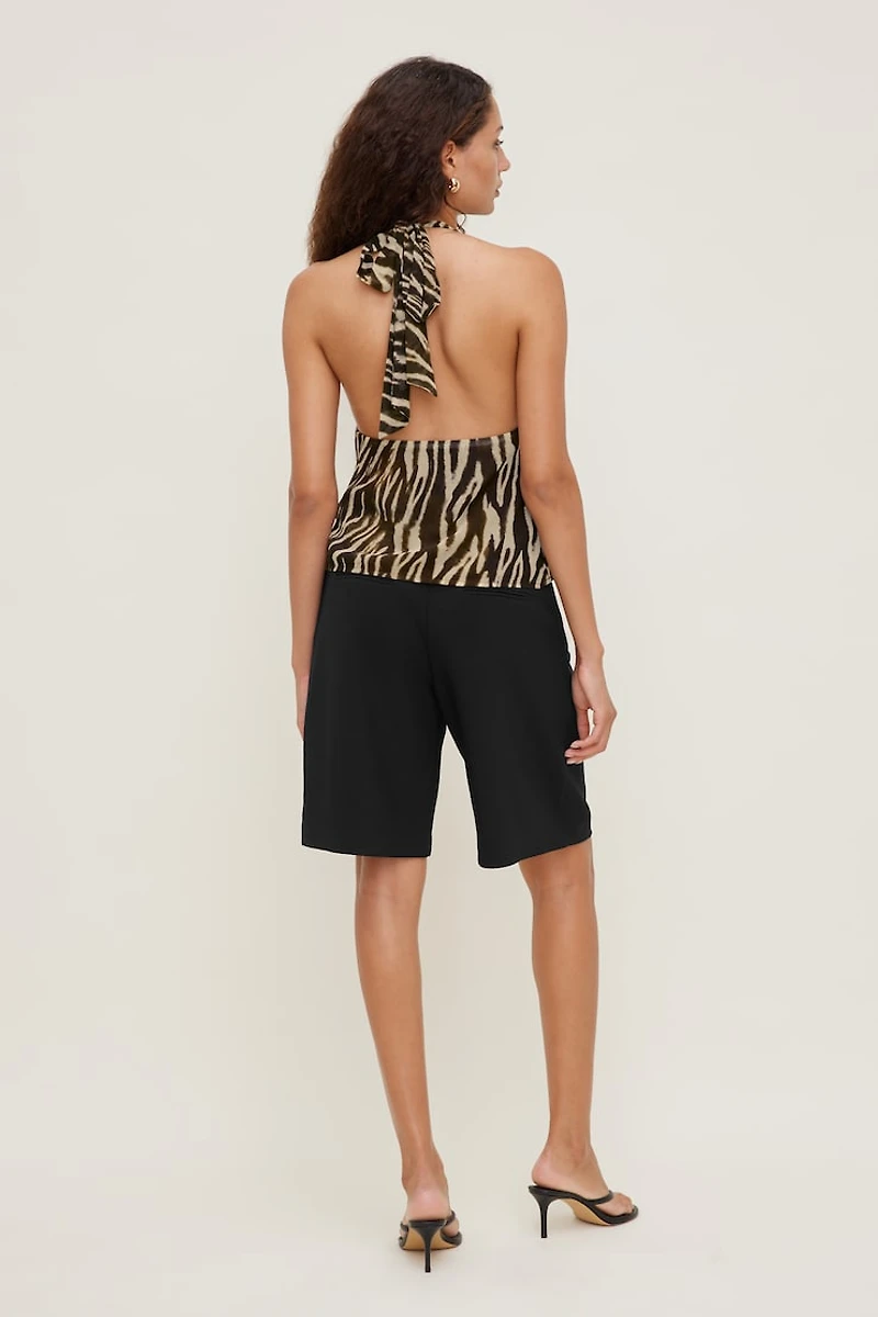 Vea Georgette Halter Top