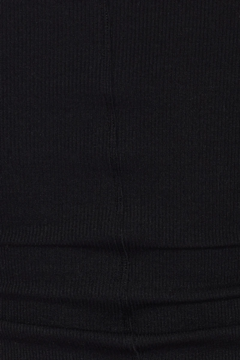 SnatchRib Scoop Neck Longsleeve Top