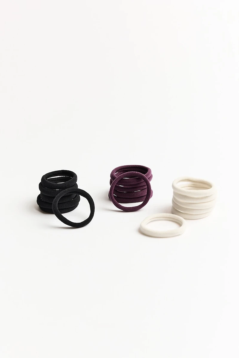 Pack of 18 Seamless Hair Elastics