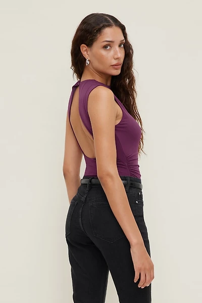 Sculpt Open Back Bodysuit
