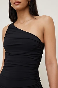 Sculpt Ruched Mini Dress