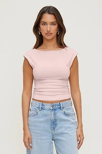 Sculpt Cap Sleeve T Shirt