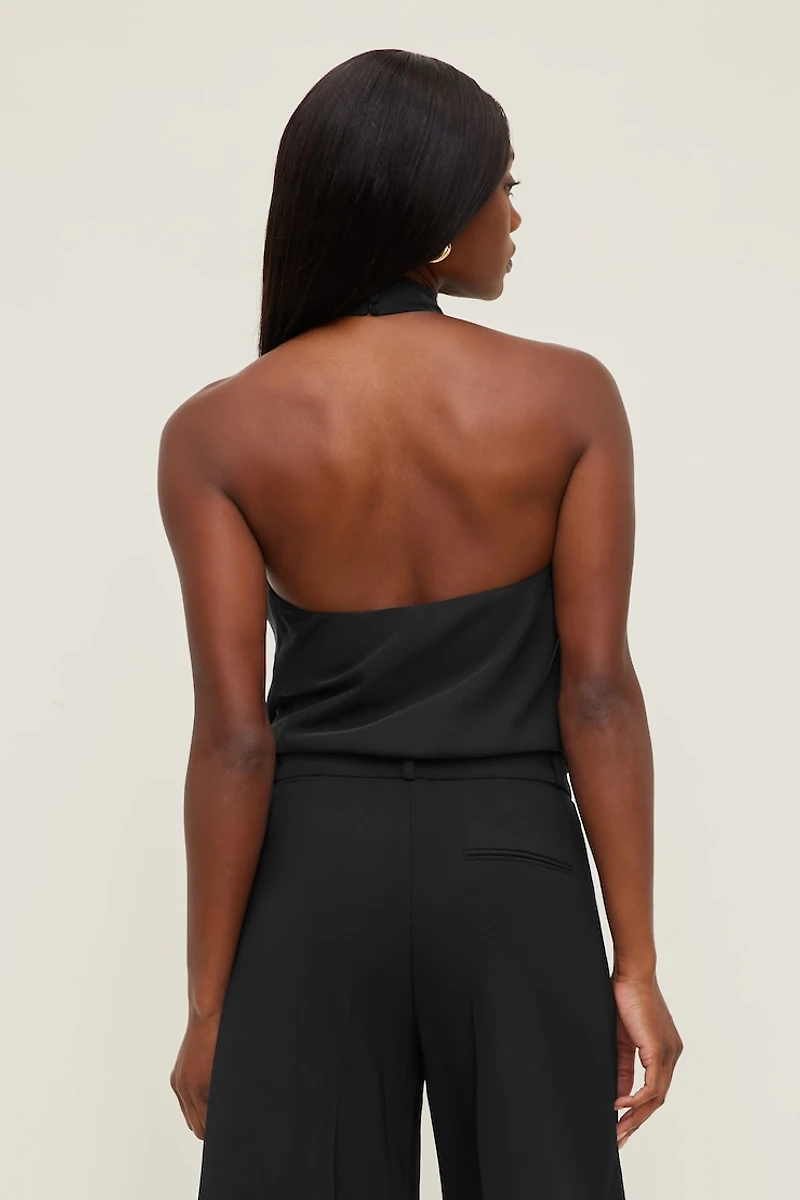 Buckle Halter Top