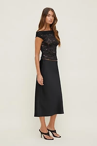 Off Shoulder Lace Top