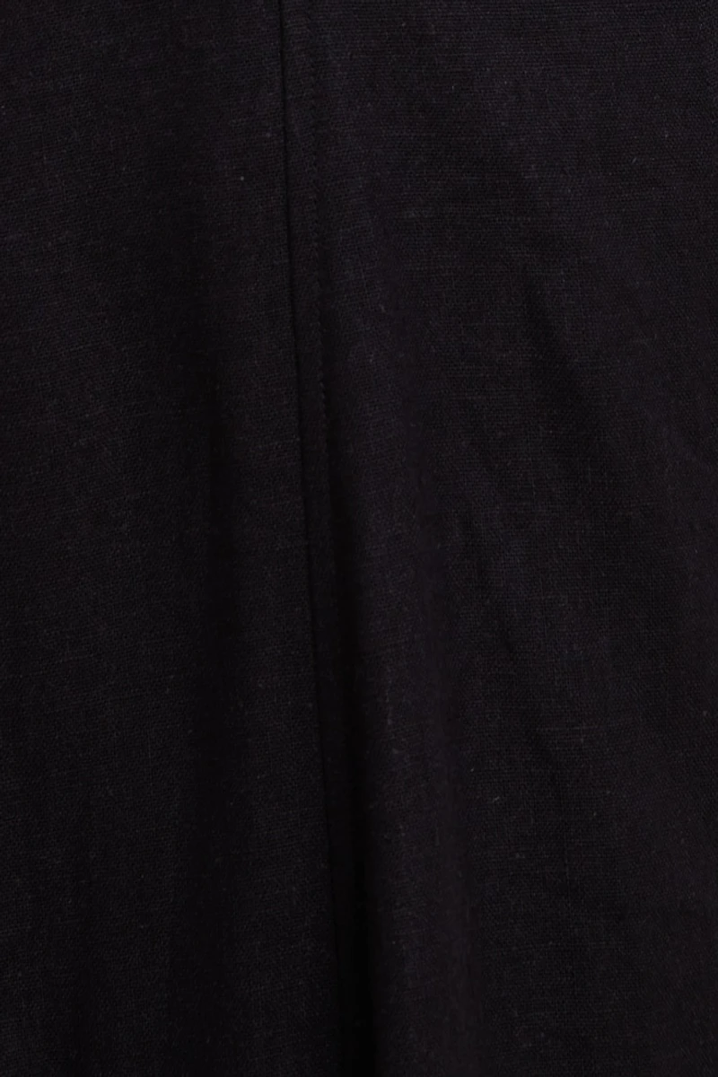 Belle Linen Midi Dress