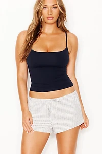 Clean Linen Mini Shorts