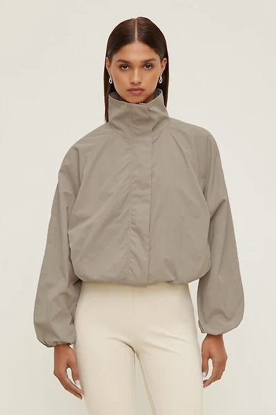 High Neck Wind Anorak