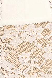 Lace Plunge Tank Top