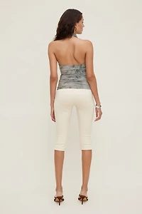 Bry Mesh Halter Top