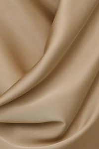 Haut licou croisé en satin